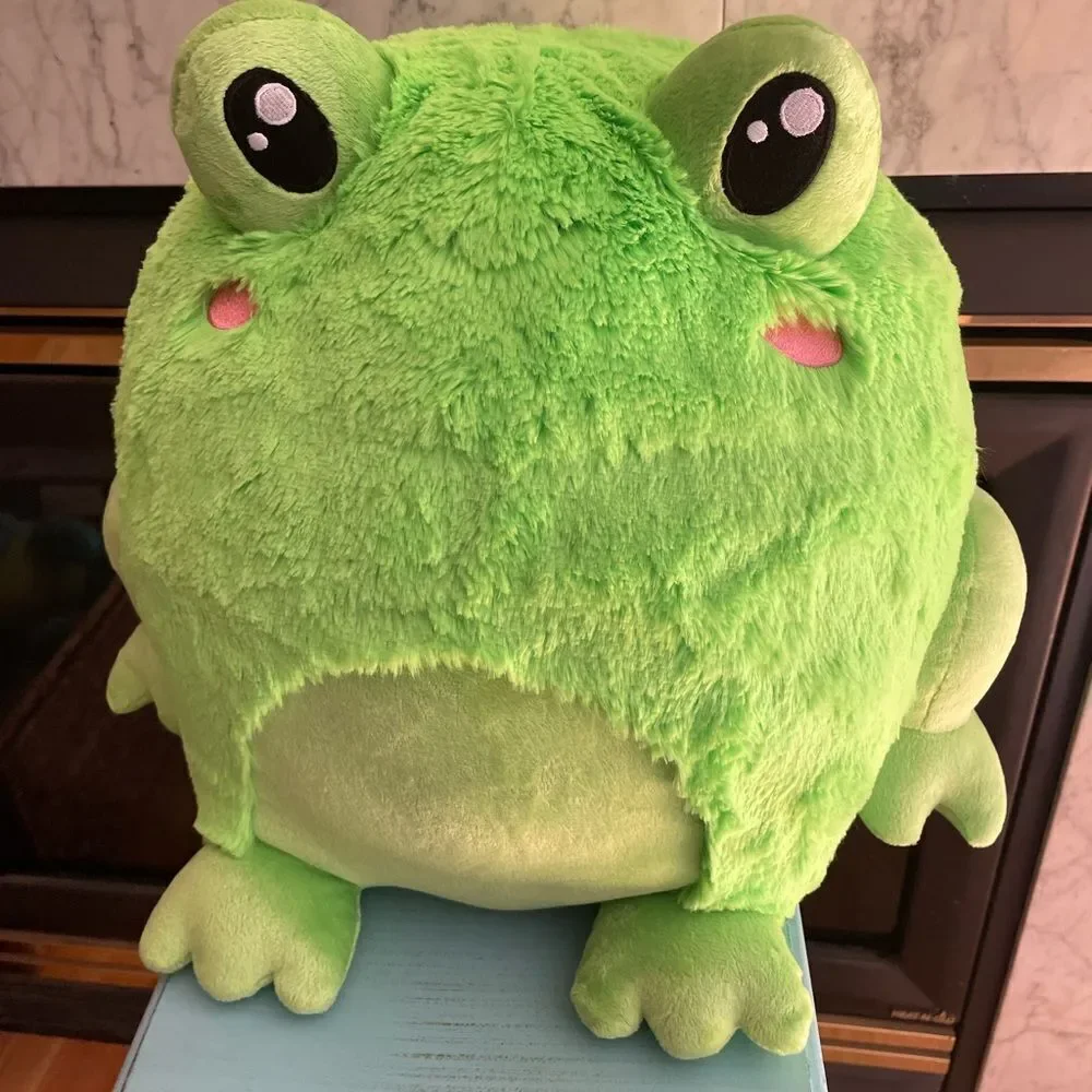 Squishable LARGE Frog 14x16 inch NWOT